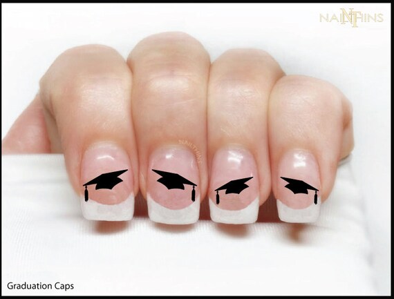 CLASS OF 2018 Graduation Nail Decals Nail Art Nail Design NAILTHINS $3.99 - CLASS OF 2018 Graduation Nail Decals Nail Art Nail Design NAILTHINS