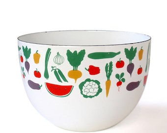 Vintage Arabia Finel Bowl Kaj Franck Enamelware