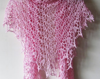Camellia Shawl Crochet Pattern PDF