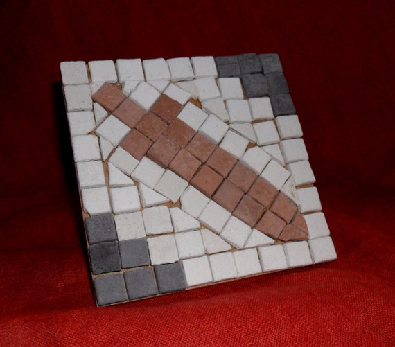 Children's KS2 Roman mosaic kit Gladiator sword plus