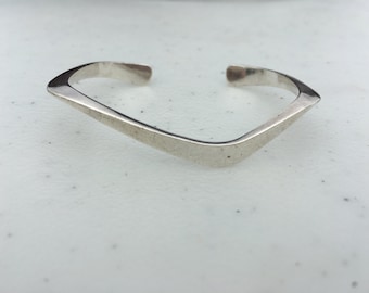 Sterling Silver Funky Cuff Bracelet