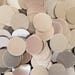 Aluminum Discs - 14 Gauge, stamping blanks, metal blanks, aluminum blanks, stamping discs, stamping rounds, hypo-allergenic, food safe
