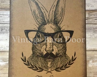 Mr. Lapin - Bunny Rabbit 8x10 Canvas