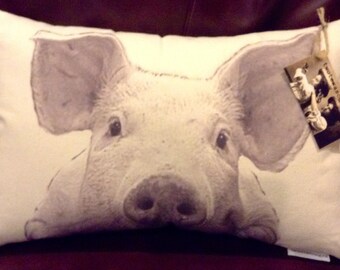 Decorative Pig Pillow Made to Order