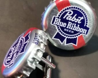 Pabst Blue Ribbon Cufflinks