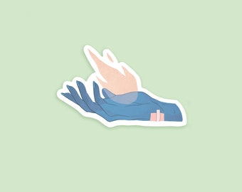 Flame Waterproof Vinyl Sticker