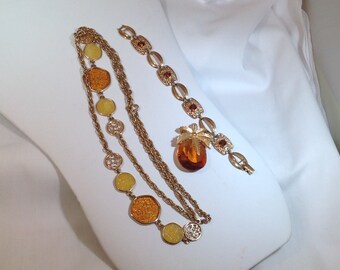 3 Piece Lot of Sarah Coventry Jewelry