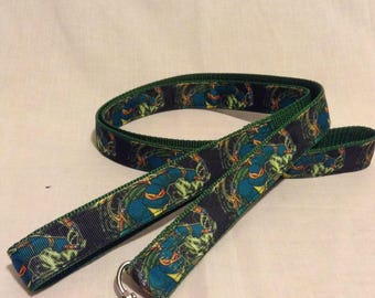 Ninja Turtles Michelangelo nunchucks collar or leash