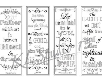 8 printable bible verse coloring bookmarks coloring doodle