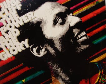 JIMMY CLIFF The Power & the Glory FREE Ship Vintage Vinyl Record 1st 1983 Press Reggae Ska Jamaica The Harder They Come Many Rivers To Cros