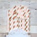 Light Pink, Rose Gold Foil Striped Straws, 30 40 50th Birthday, Floral 1st Birthday, Tribal Baby Shower, Kate Spade Bridal Shower, Flamingo