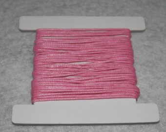 Thread cotton, 5 m x 1 mm Rose