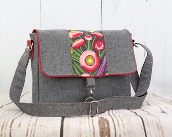 The Marigold iPad Messenger Bag - PDF Sewing Pattern