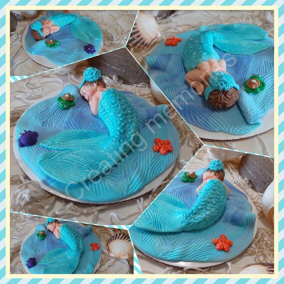 Little Mermaid/ Edible cake topper great for your cake for
