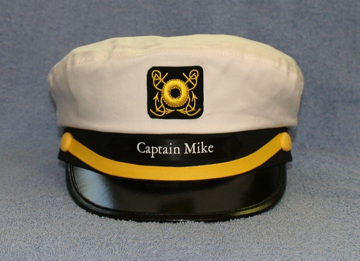 yacht captain cap