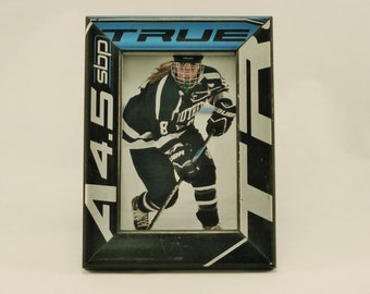 4 x 6 Hockey Stick Frame - FREE SHIPPING in US (#6311)
