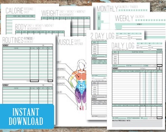 free printable weight loss journal