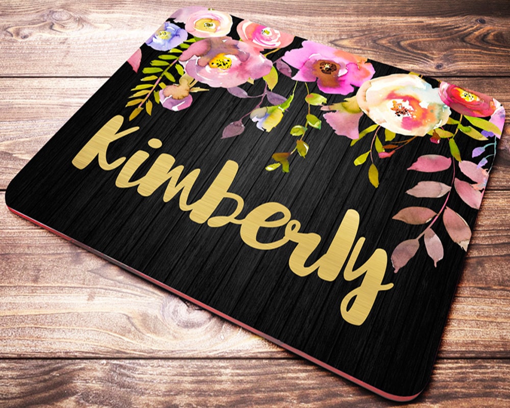 Personalized Mouse Pad Desk Accessories For Women