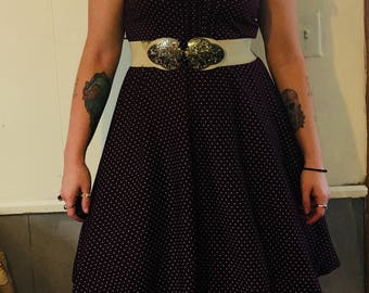 Perfect Vintage polka dot dress!