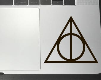 DEATHY HALLOWS Harry Potter Vinyl Decals/Stickers for Car Macbook iPhone iPad