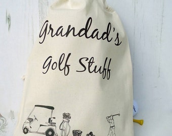 Golf sports bag of stuff - golf tees - golf stuff - swimming stuff - running stuff - gadgets||