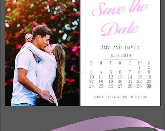 Personalized Save the Date
