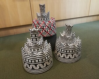 Funky Tribal Hat of Salawak (hand-crafted product)