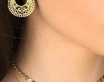 Silver and filigree Earrings