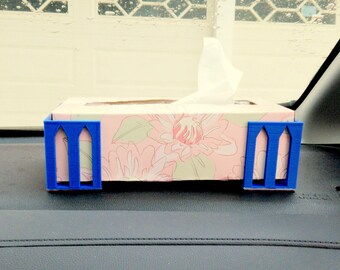 Car Tissues Holder - 3D Printed - 10 Colors Available