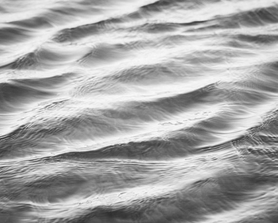 Black and white photography water ripples ocean sea grey gray abstract print lake monochromatic wall art 8x10 photograph wash over me Black and white photography water ripples ocean sea grey gray abstract print lake monochromatic wall art 8x10 photograph wash over me