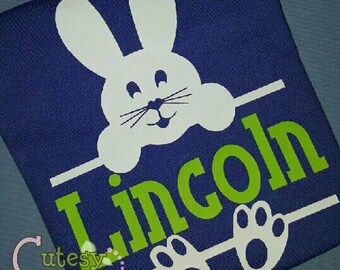 Easter bunny personalized shirt