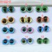 10pcs (5pairs) half ball glass eyes diy animal eyes dolls eyes H14MM-W