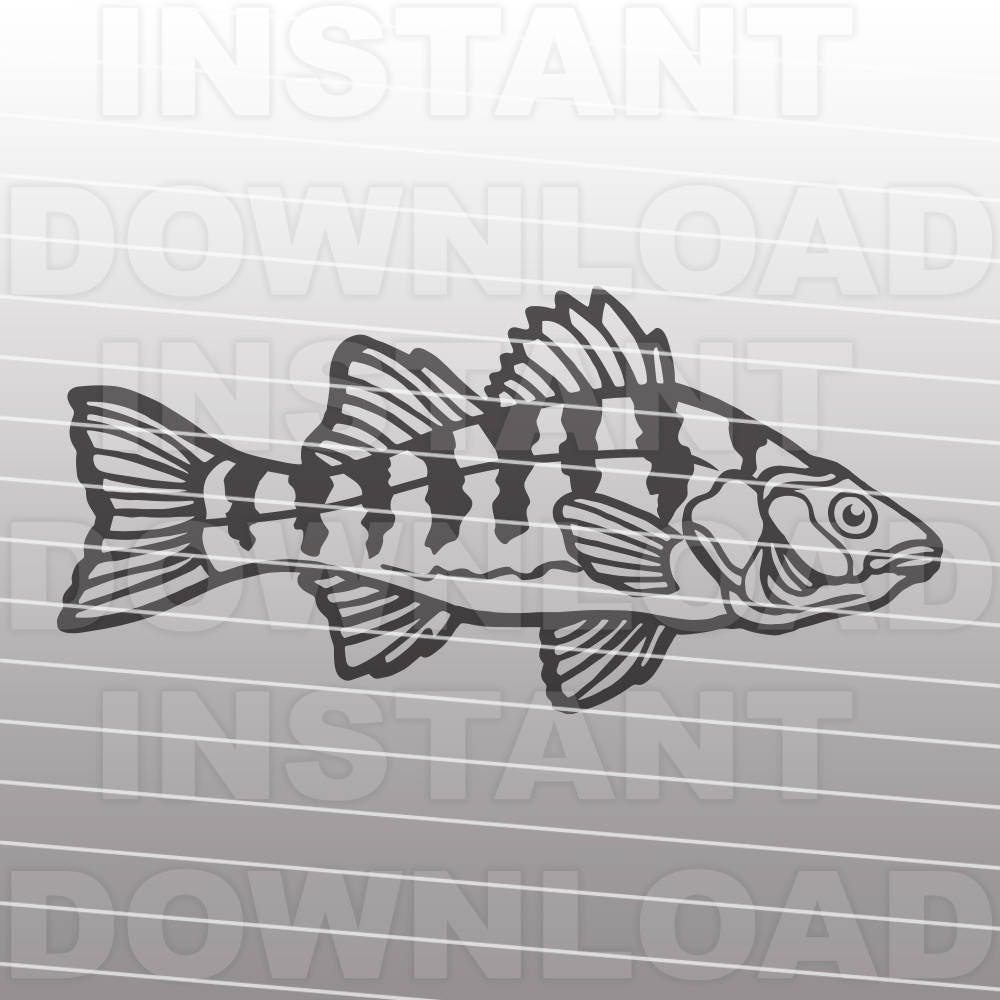 Download Perch SVG FilePerch Fishing svgFisherman svg Vector Art for