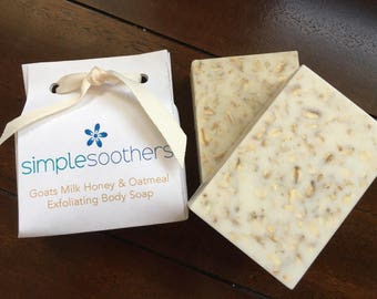 Goat's Milk and Oatmeal Exfoliating Soap