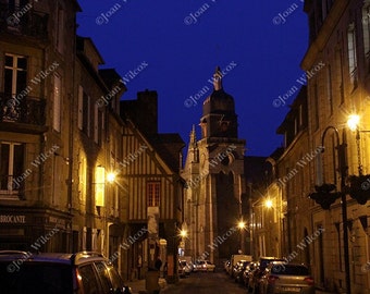 St. Leonard Church Fougères France Architecture Gothic Fine Art Photography Print