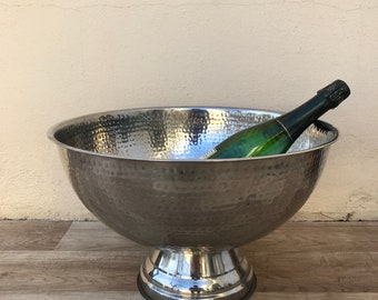 Vintage French Champagne French Ice Bucket Cooler basin perfect 1305185