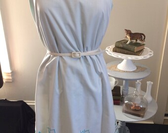 A Whale Of A Dress! The Vested Gentress 1960's sun dress