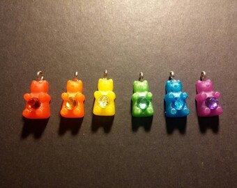 Rainbow gummies set