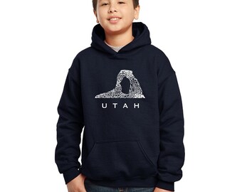 Boy's Hooded Sweatshirt -UTAH