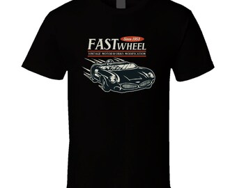 Vintage Racer Speed T Shirt