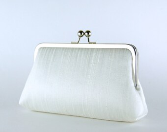 Silk Clutch, wedding clutch, wedding bag, bridesmaid clutch, Bridal clutch, Purse for wedding