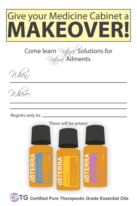 Items Similar To 4x6 DoTERRA Class Invitation INSTANT DOWNLOAD items-similar-to-4x6-doterra-class-invitation-instant-download