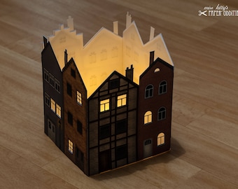 Advent calendar »Residential Block«; opaque
