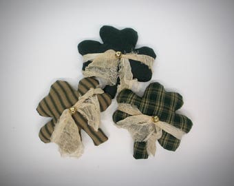 St. Patricks Day shamrock bowl fillers | Shamrock ornaments | Lucky clover | Shamrocks | Celtic shamrocks | Irish decorations