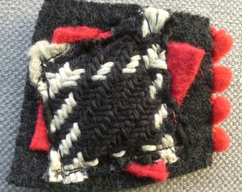 Textile PIN. Dynamic graphic composition