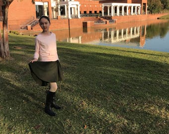 Knee length Skirt