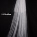 Cathedral Veil 2 Tier Swarovski Crystal Cut Edge