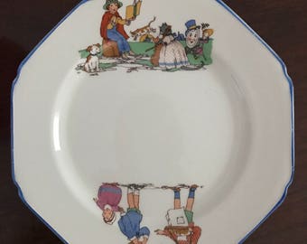 Vintage Children's Plate