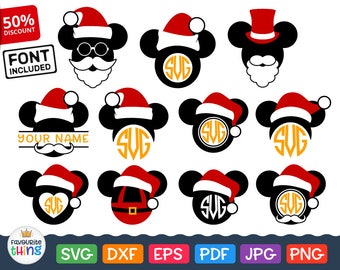 Download Mickey Ornament Svg Christmas Disney Ornament Ball Svg Minnie
