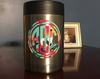 Yeti Colster Decal, Yeti Cup Decal, Yeti Monogram, Yeti Decal for Men, Yeti Stickers, Yeti Colster Monogram, Yeti decal for Women